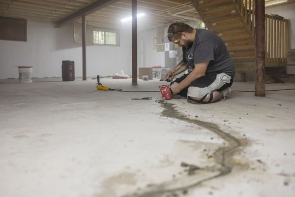Concrete Floor Repair in Maryville