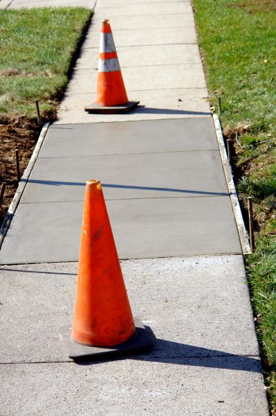 Sidewalk Slab Repair in Maryville