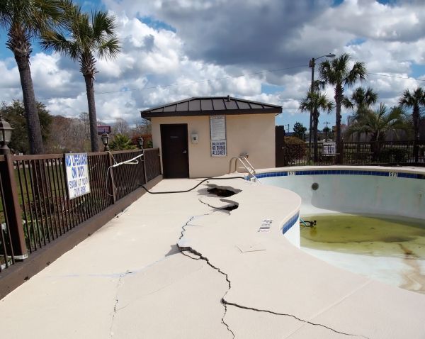 Cracked Patio Repair in Maryville